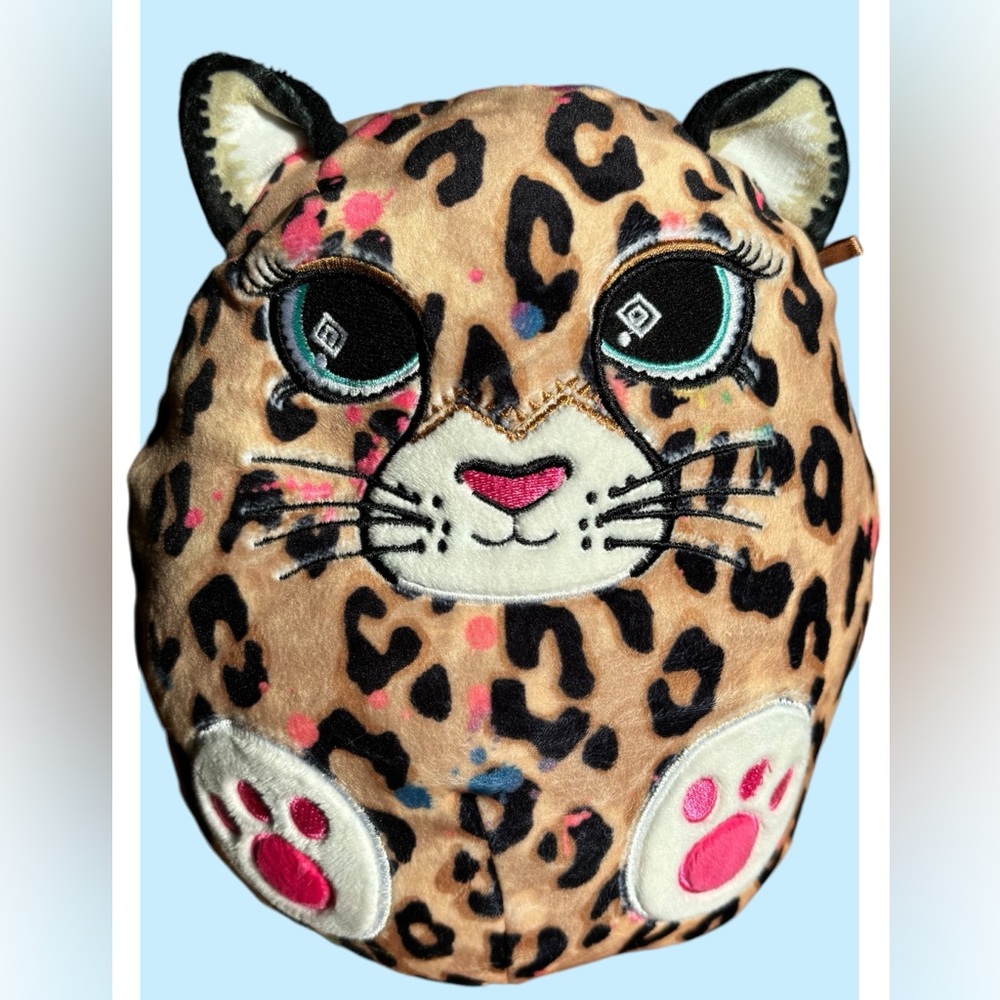 Squishmallow Scented Duma the Leopard from Justice EUC
